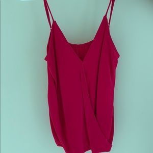 Hot Pink cross top